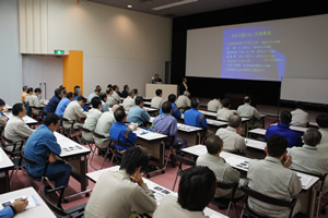 安全講演会の様子