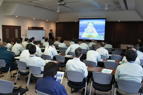 安全講演会の様子