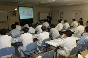 安全講演会の様子